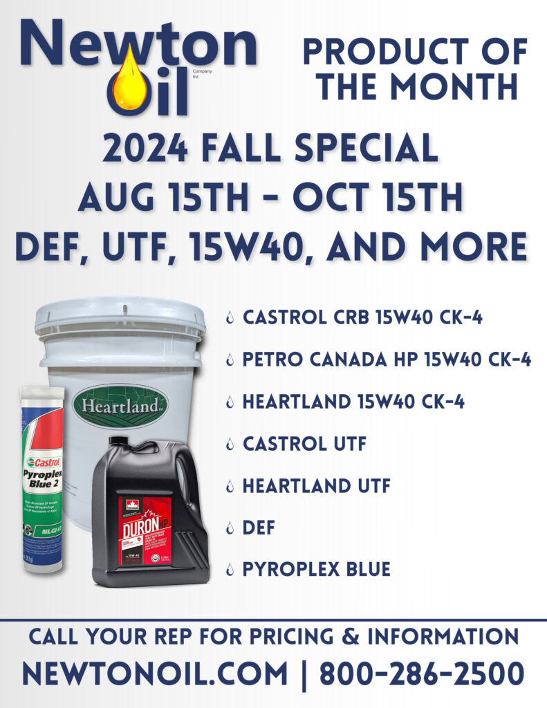 Product of the Month: 2024 Fall Special on DEF, UTF, 15W40, and More!